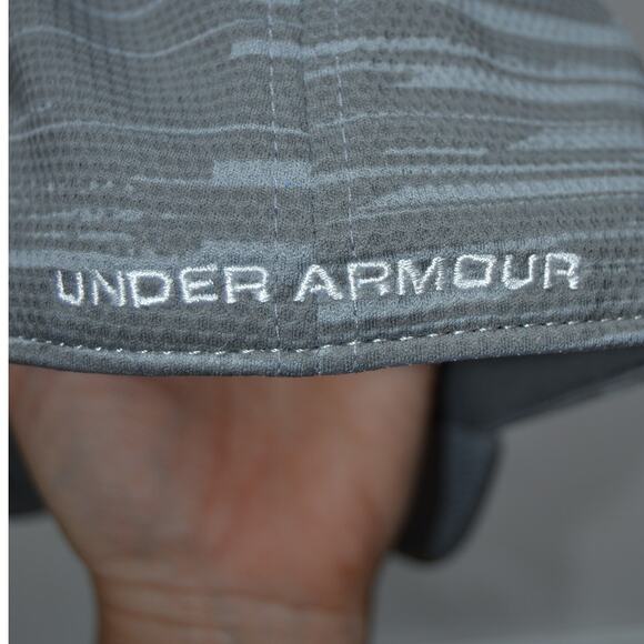 Under Armour Youth Blistering 3.0 Fitted Hat Gray Size XS/S - Picture 6 of 10